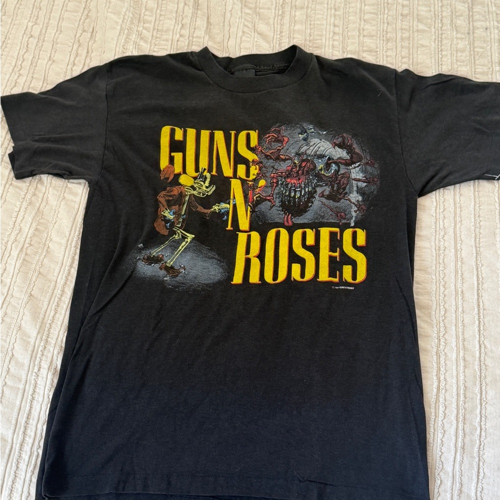 Original Appetite for Destruction Guns N Roses tour shirt 1987